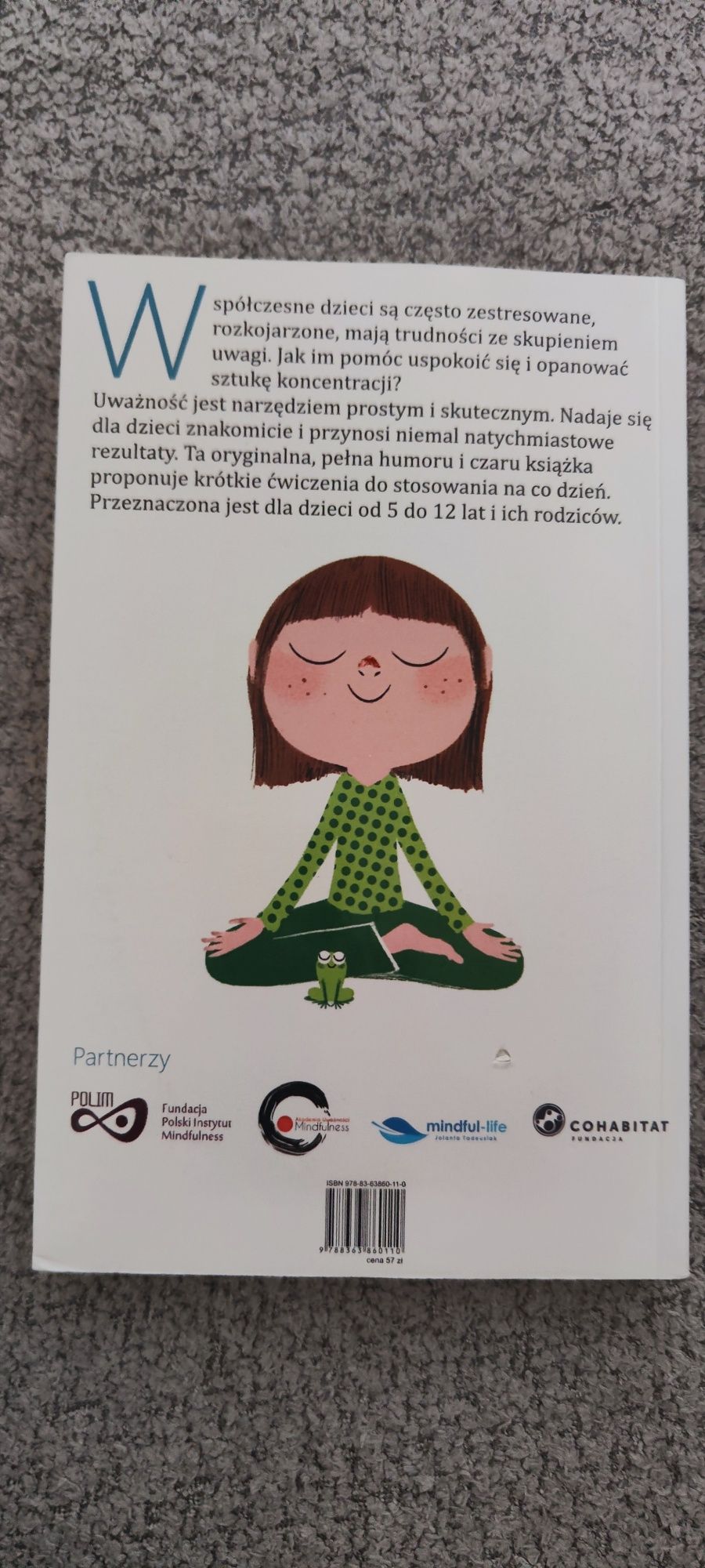 Uważność i spokój żabki Eline Snel