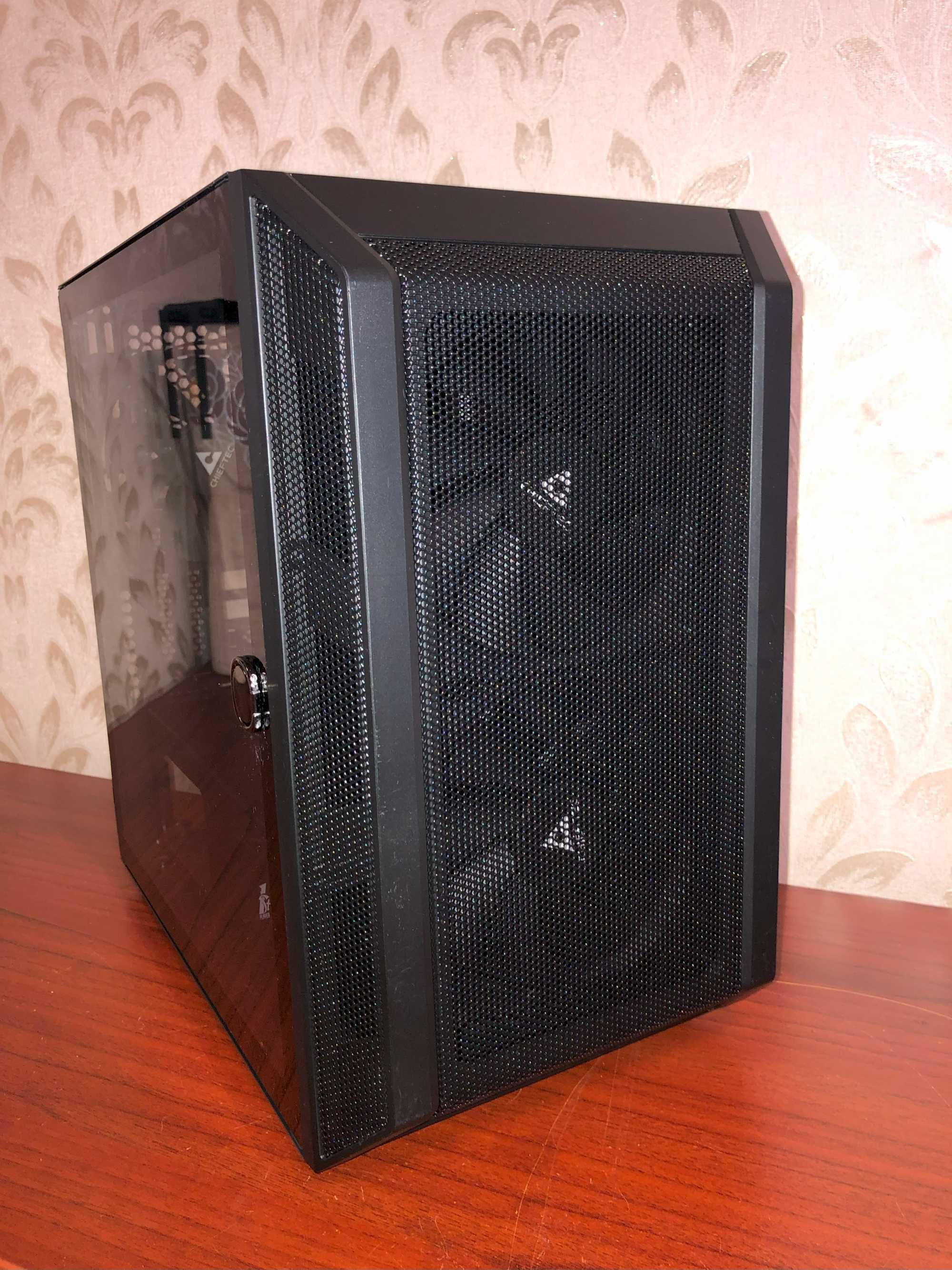Корпус 1stPlayer D3-3F2-Plus Black + Вентилятори Chieftec ZF-1425PWM