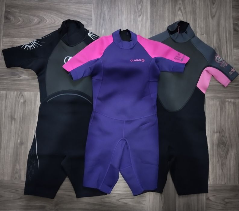 Неопреновые гидрокостюмы для детей и подростков от 1 до 10 лет