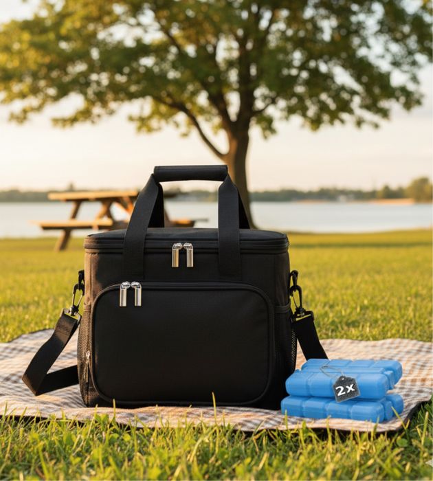 Torba Termiczna Turystyczna z 2 Wkładami Chłodzącymi torba termiczna