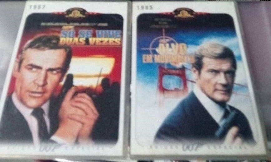 10 filmes originais 007 várias edições