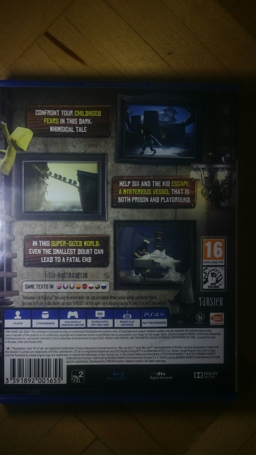 Gra Little Nightmares Complete Edition PS4 playstation 4 gta spiderman