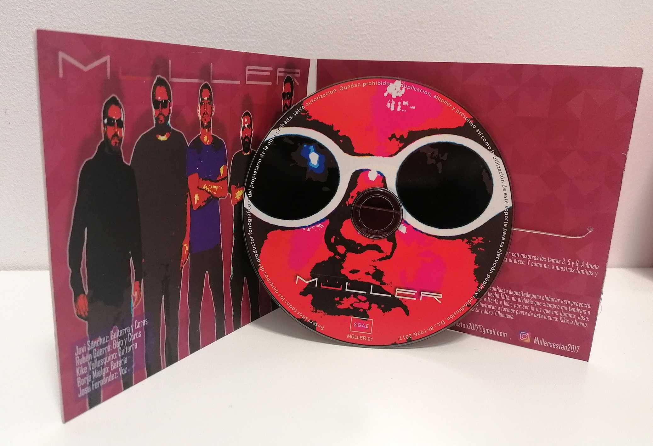 Cd digipack Müller - Encuentros en la Primera Fase