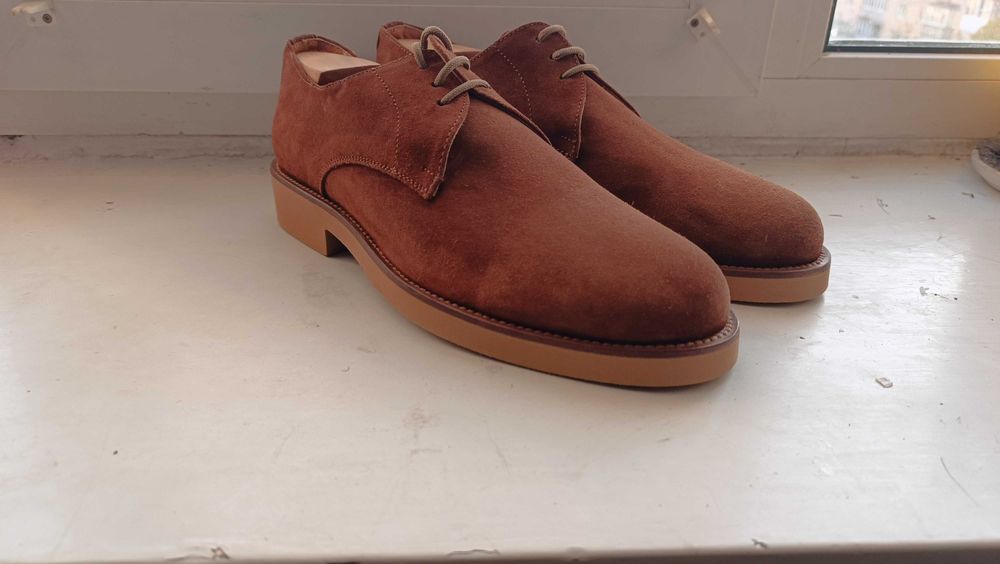 Нові Преміум туфлі EXTON.Made in Italy Р 43.28. см