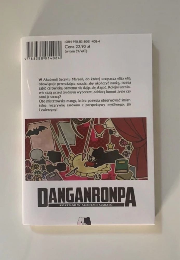 Manga "Danganronpa" tom 1