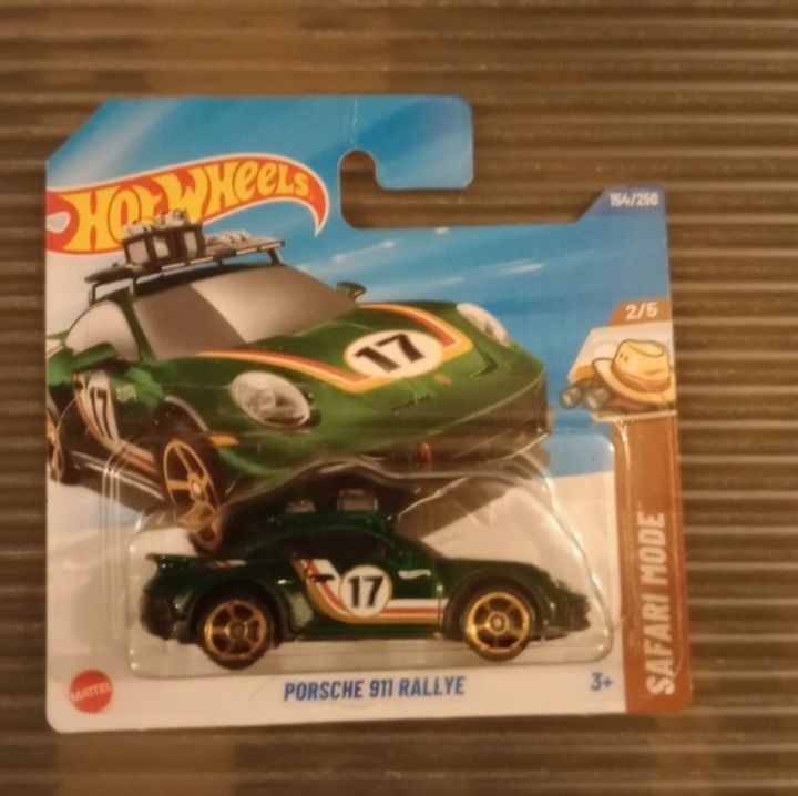 Porsche 911 rallye hot wheels