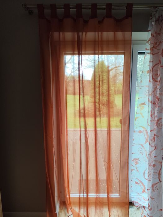 Zasłony woalowe  150x245 na szelkach Bonprix