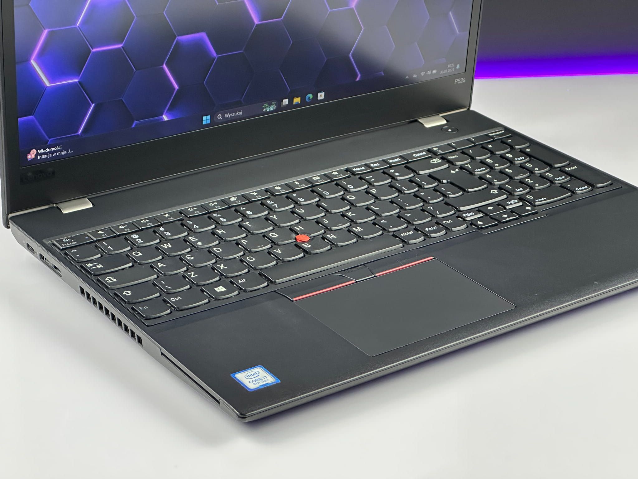 Laptop Lenovo ThinkPad P52s | i7-8550U / FHD / NVIDIA / P500 / FV 23%