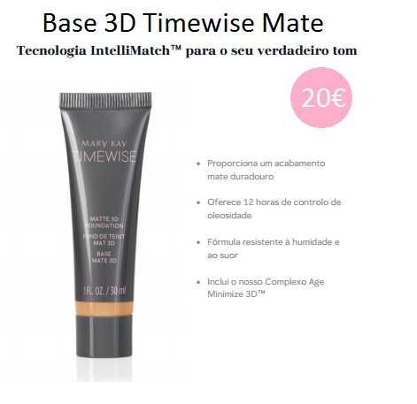 Base de Maquilhagem Mary Kay Mate 3D TimeWise®