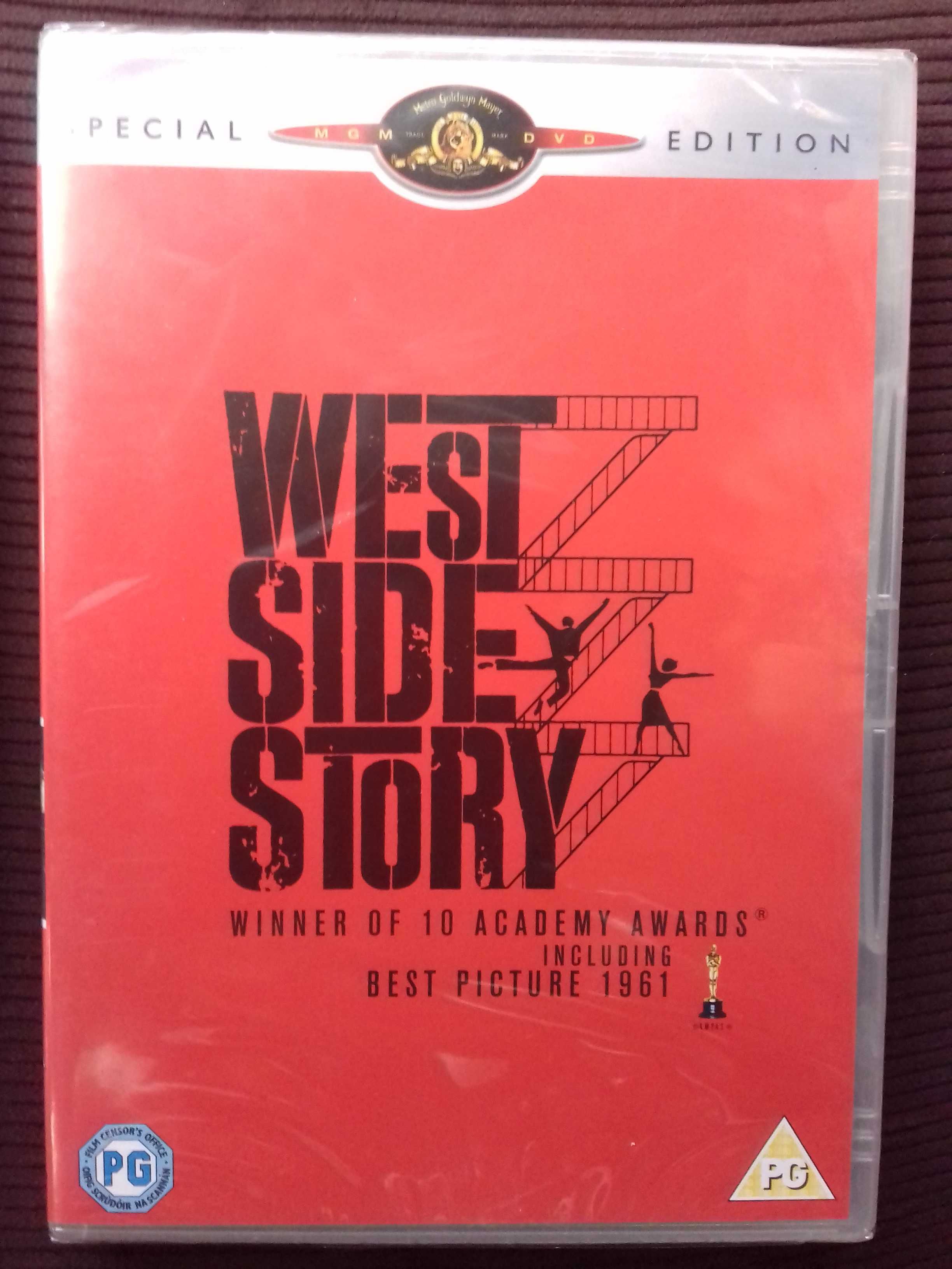 DVD диск Вестсайдская история на английском языке фильм