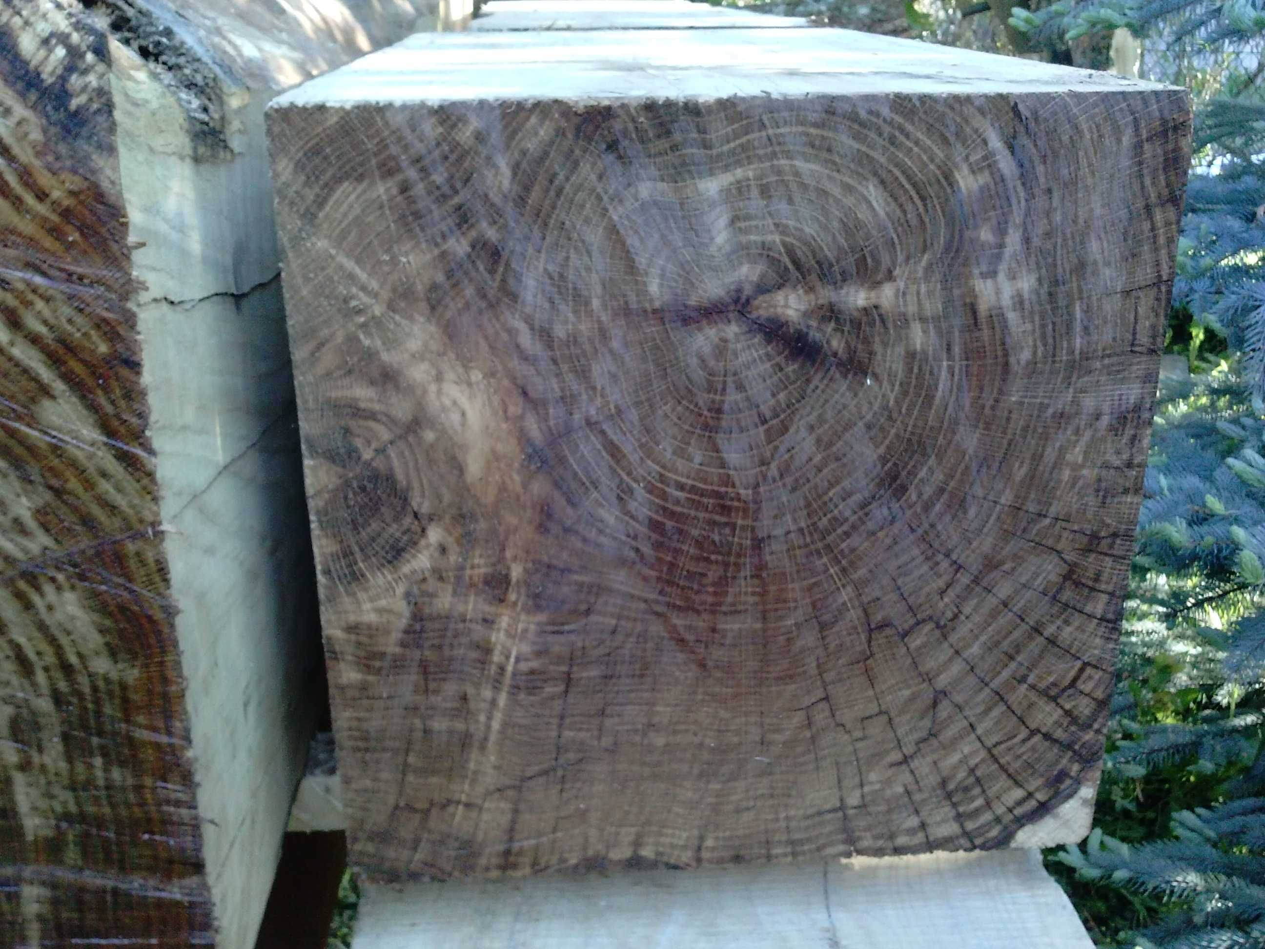 kantówka dąb jesion belki suche wielkowymiarowe 20/20, 30/30 40/40 cm