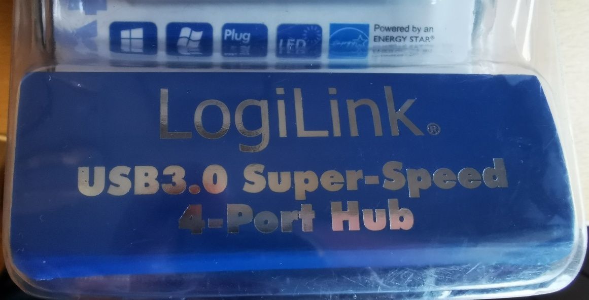 Hub - koncentrator Logilink USB 3.0 4-portowy - nowy - zapakowany!TANI
