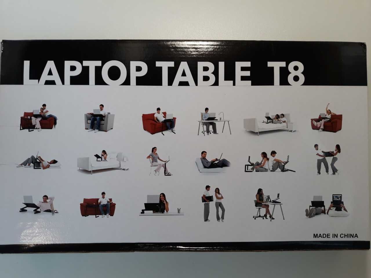 Столик підставка трансформер Laptop Table Т8
