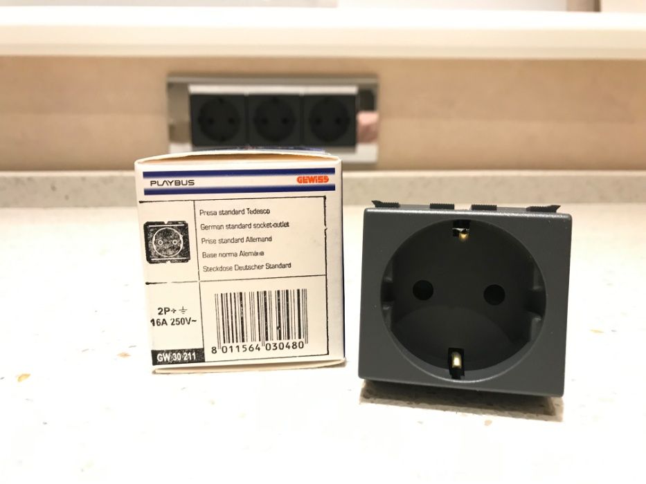 Розетки Gewiss Playbus, System