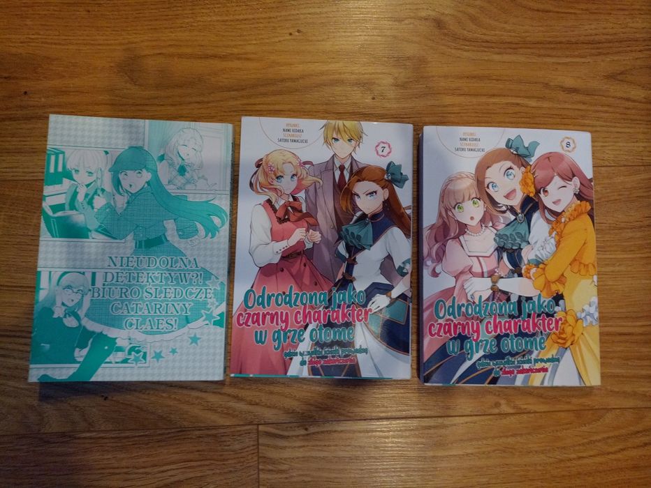 Odrodzona jako czarny charakter w grze otome tomy 6/7/8