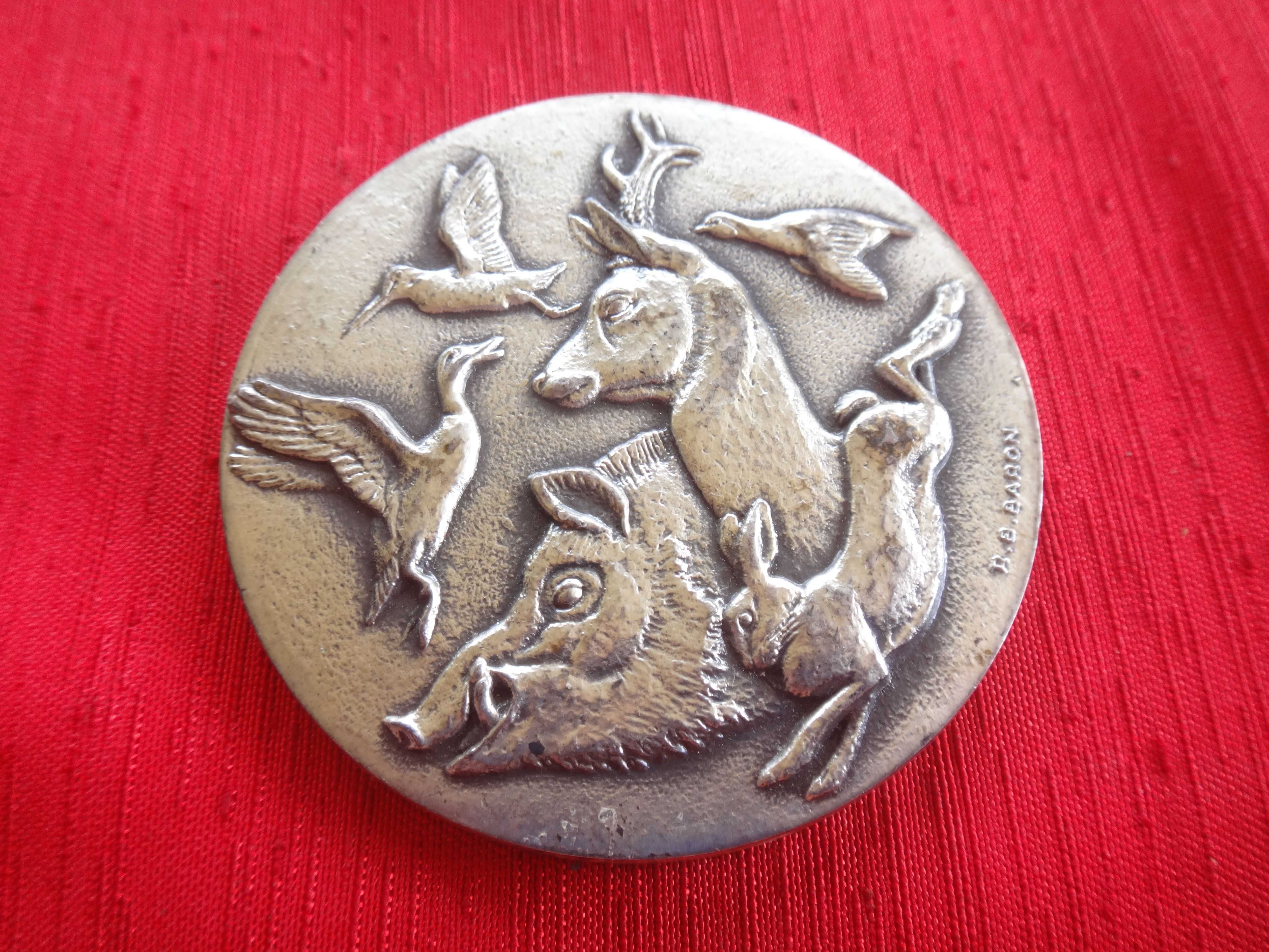 Srebrny medal myśliwski - srebro