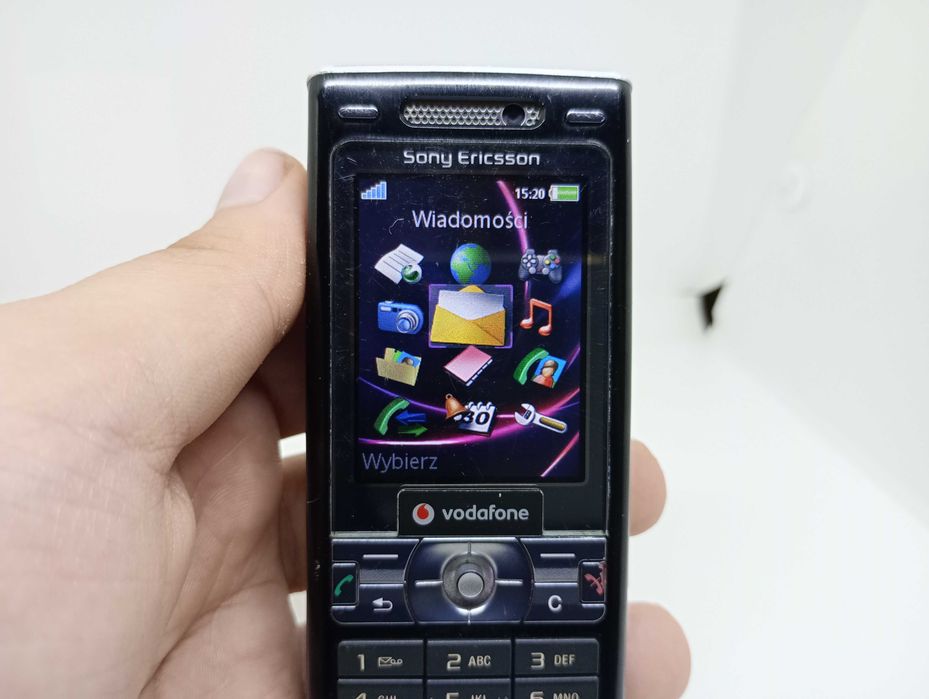 Kultowy Telefon Komórkowy Sony Ericsson K800i (Brak simlock)