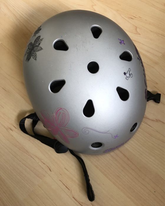 Kask dziecięcy Oxelo na rower, rolki, deskorolkę, rozmiar 55-58 cm