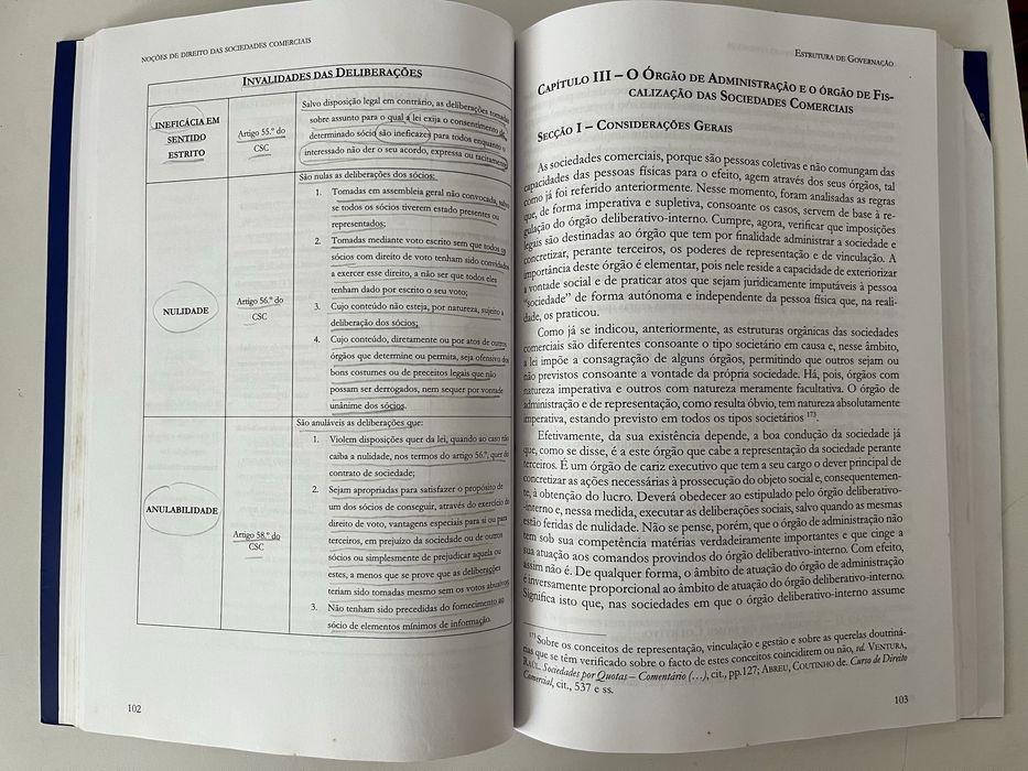 Noções de Direito das Sociedades Comerciais