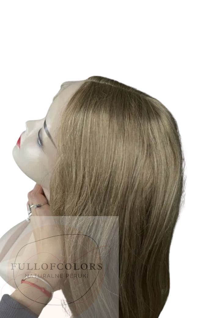 Bardzo dluga peruka blond wlosy naturalne prosta 100% ludzkie