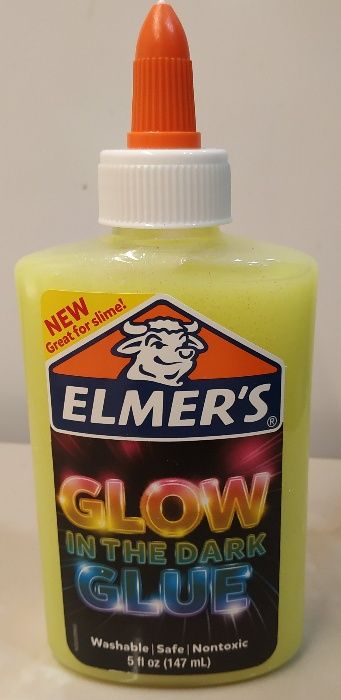 Клей с блестками светящийся для слайма Elmers