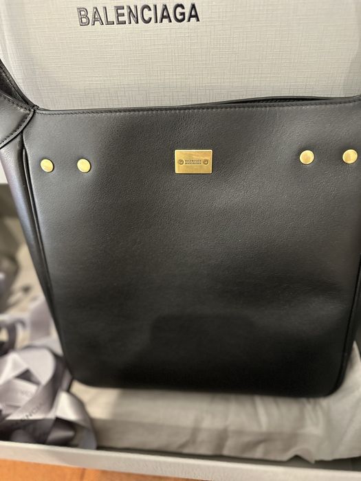 Balenciaga сумка   bel air small hobo bag in black