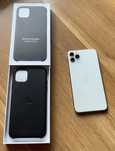 iPhone 11 Pro Max 256GB Etui Case Leather Czarne