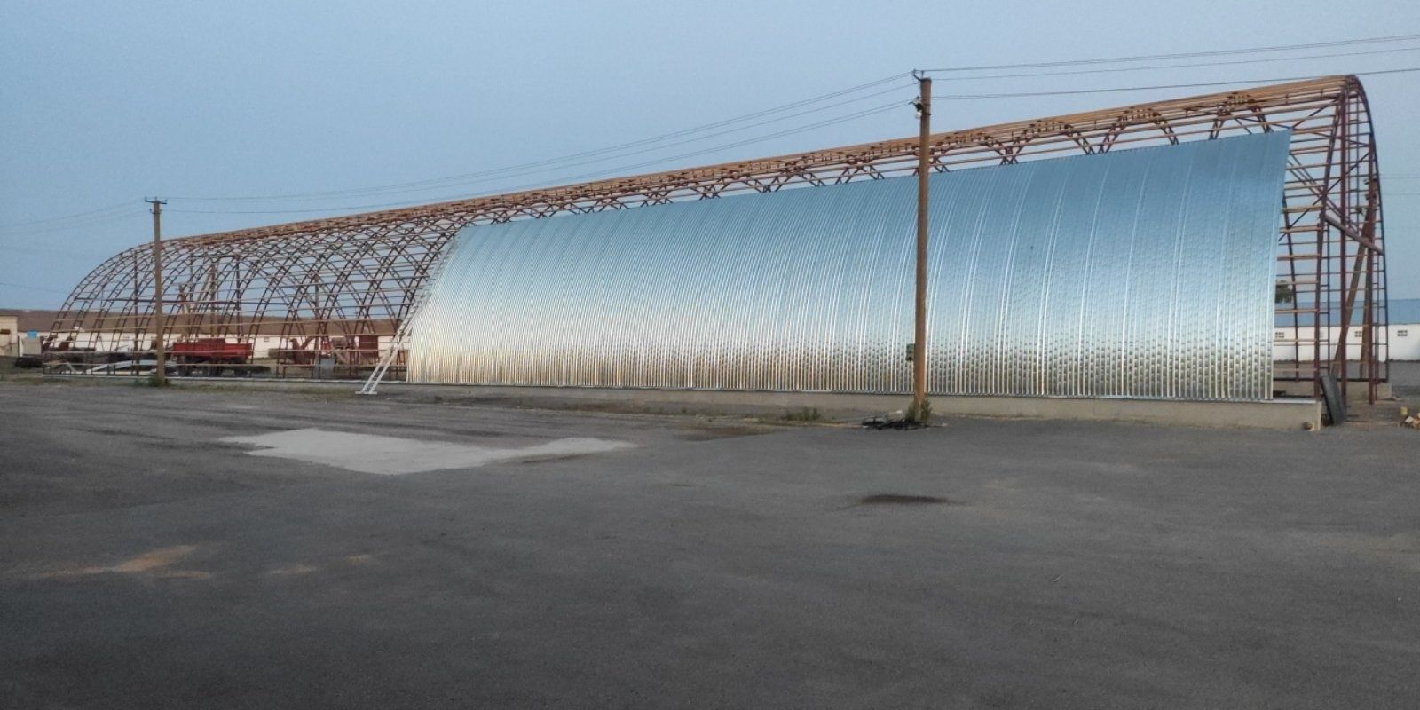 Ангарры арочные изготовление.
