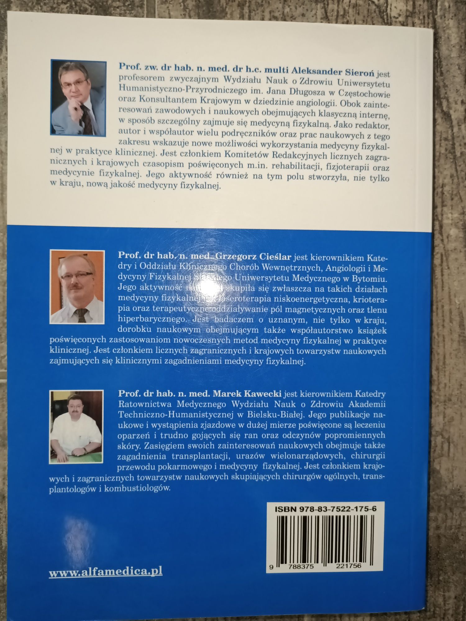 Zarys medycyny hiperbarycznej z elementami terapii skojarzonej Sieroń