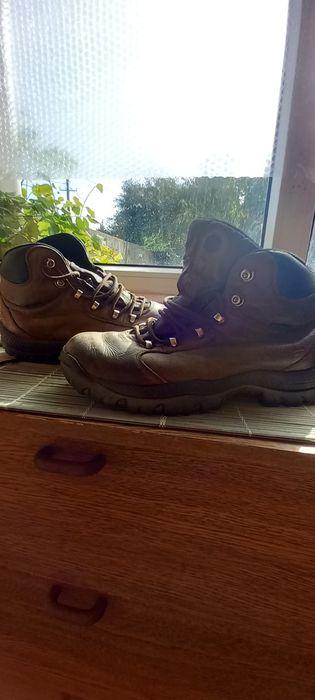 Ботинки, берцы из натуральной кожи.