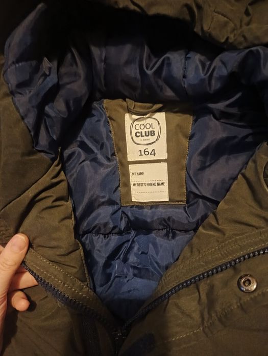 Kurtka zimowa chłopięca parka Cool club 164