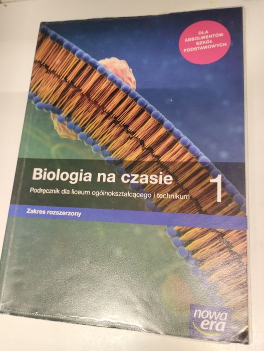 Podręcznik Biologia na czasie 1 zakres rozszerzony