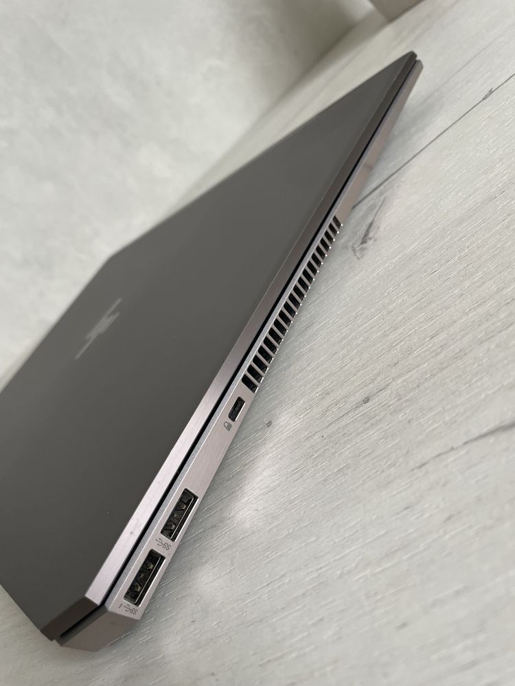ПОТУЖНИЙ 15,6" HP ZBOOK 15  i7-8750H 6ядер 16/512GB Quadro P1000 4GB