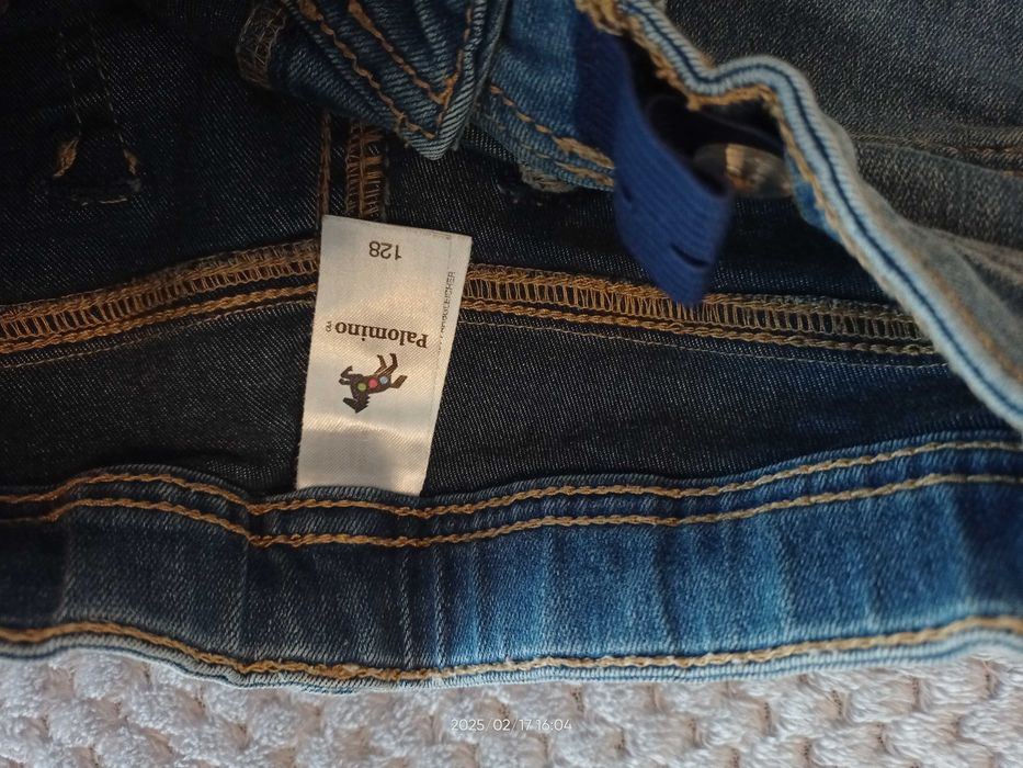 Spodnie yeans dżinsy Palomino 128 bdb