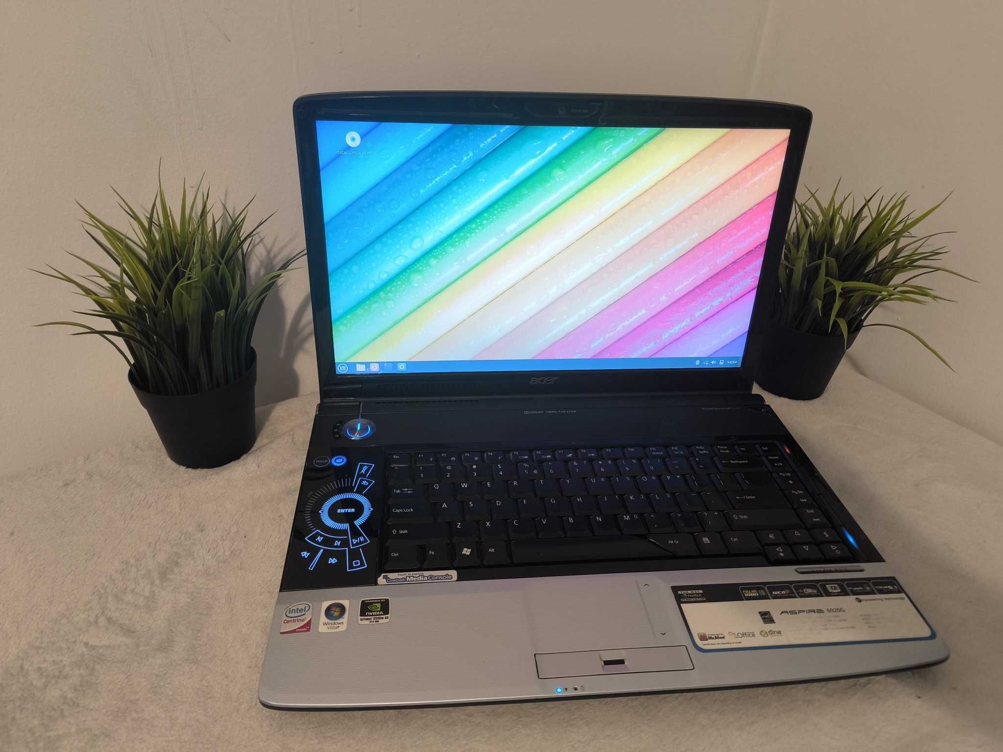Acer Aspire 6920G, Intel Core 2 Duo, Nvidia GeForce HDMI WiFi