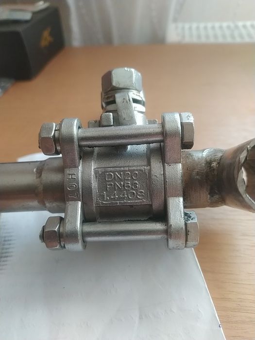 Кран шаровыйDN20 PN63  DN25. DN32.DN40пищевая нержавсталь.