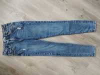 Jeansy dla dziewczynki r. 158 spodnie jeansowe