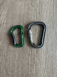 Petzl karabinek wspinaczkowy william zestaw dwie sztuki screw-lock