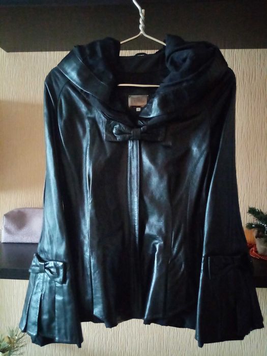 Куртка кожаная женская новая