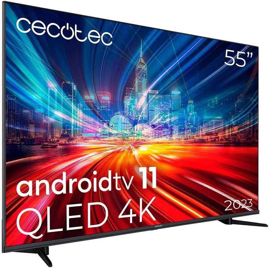 Акція! Телевізор 55" Cecotec VQU11055+ S (4K Android TV QLED)