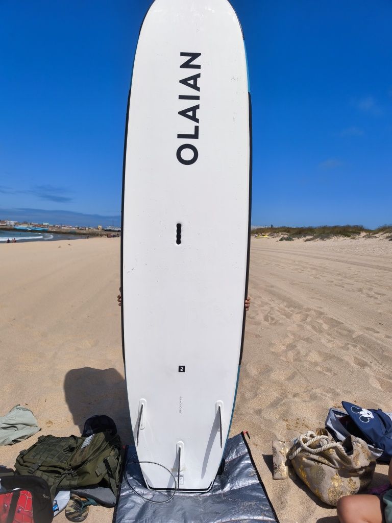 Vendo prancha surf Olaian 8,2 + Capa Transporte