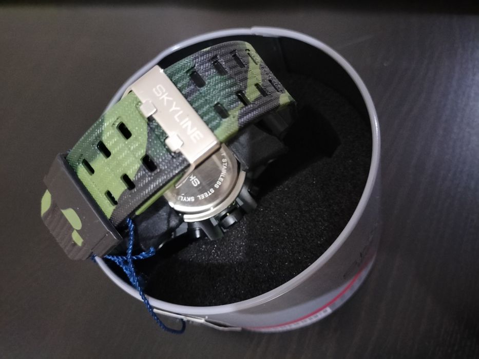 Relógio SKyLINe tipo g-shock precisão e estilo