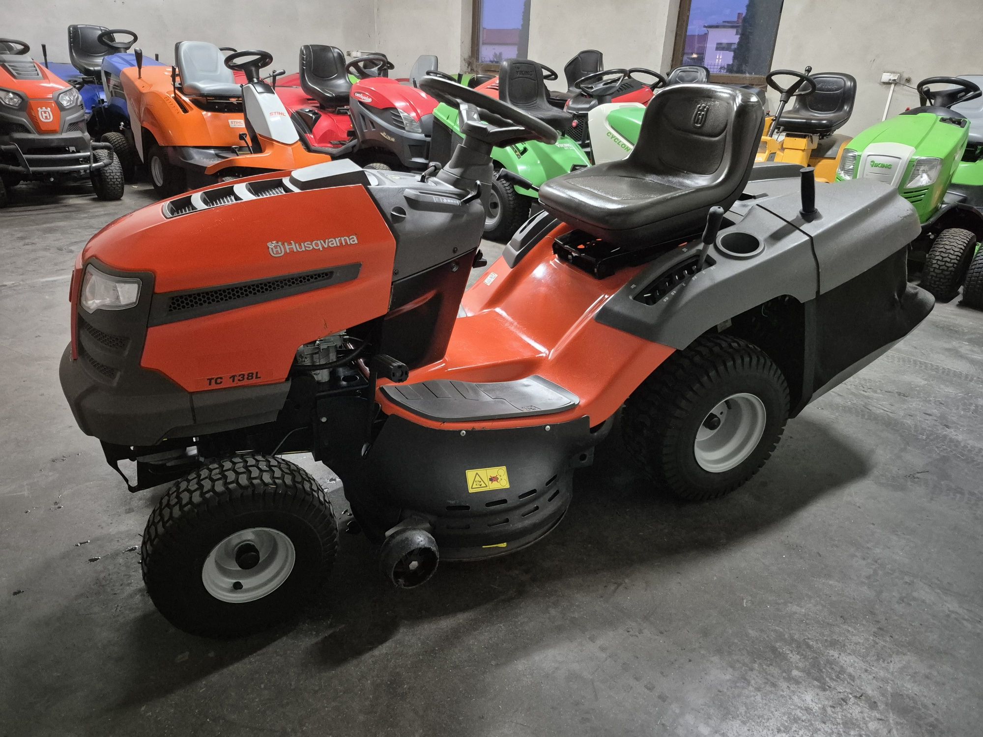 Kosiarka traktorek Husqvarna TC 138L