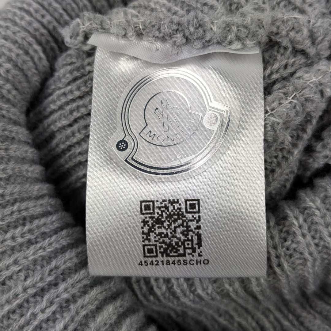 Шапка монклер, шапка moncler, шапка унісекс, чорна, сіра, біла, шапки