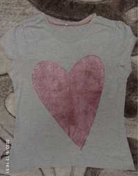 Дитяча футболка з серцем
