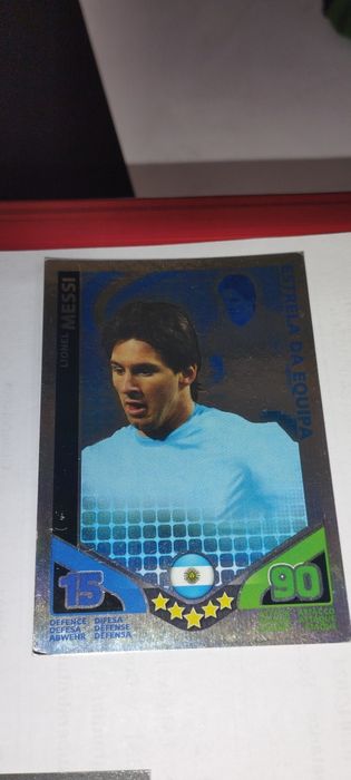 Messi cromos e cards