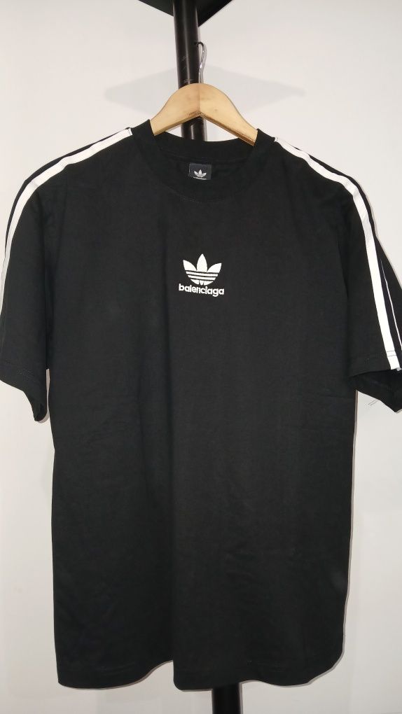 Balenciaga X Adidas Preta T-shirt