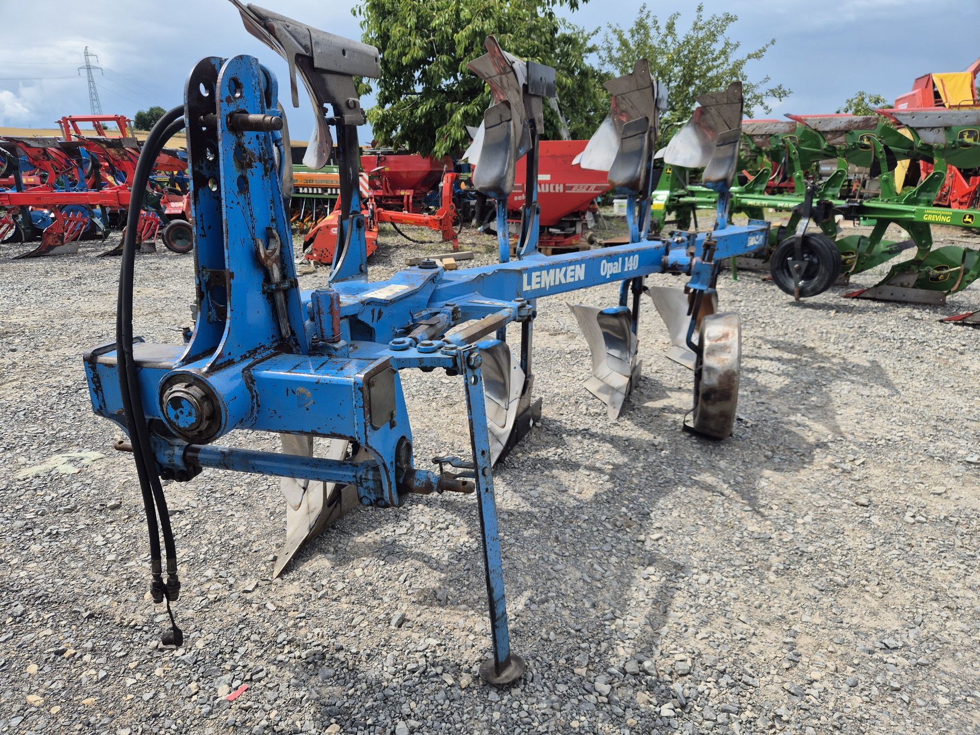 Plug lemken opal 140 4 skiby 110 lekki 3+1 Przedpłużki