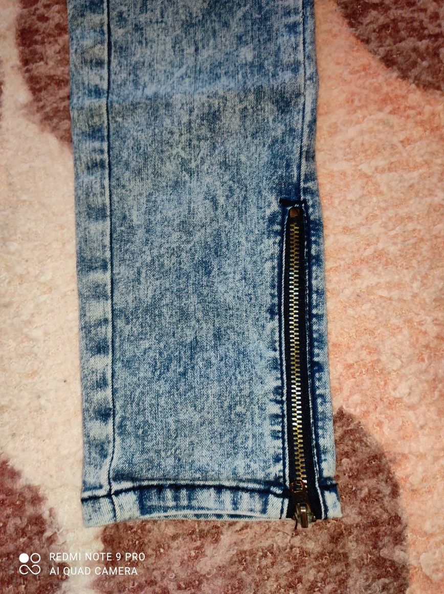 Denim Co джинсы скинни узкачи на девочку 10-12 лет (146см) в идеале