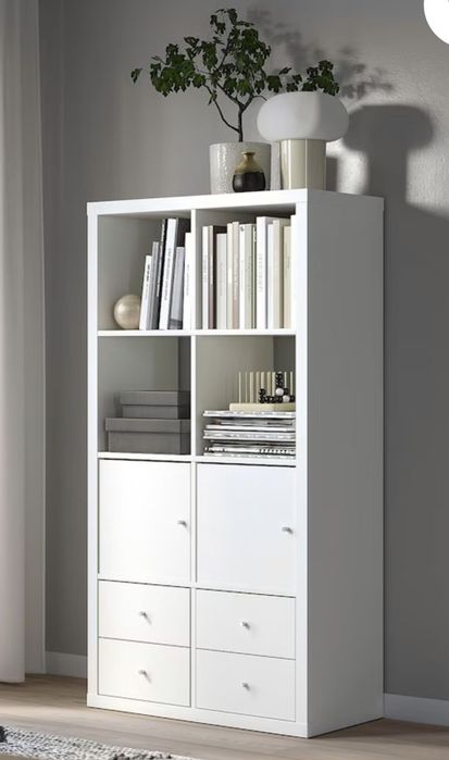 Pułka kallax z wkładami